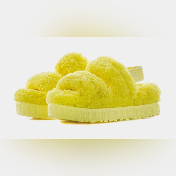 Ugg Slides Yellow Ugg Slippers Baby UGG Tasman Yellow Winter - Main Image